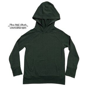 Runway XS (4-5Y) Green Hooded Athletic Shirt